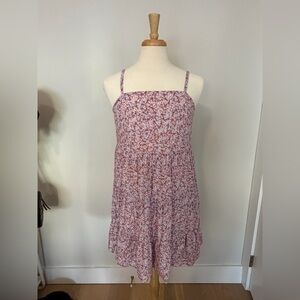 Lavender and Pink Floral Sundress